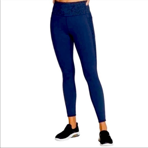 NWT SKECHERS Navy Blue Ladies "GO WALK" High waisted Leggings Tights, Size XXL - Picture 4 of 8